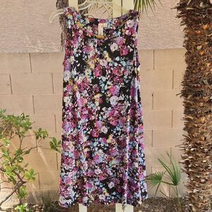 Emma & Michele Multicolor Abstract Dress